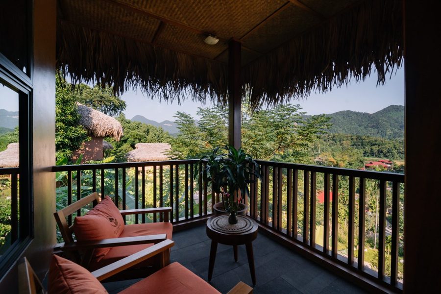An Chang Retreat & Spa - Peony Mountainview Bungalow