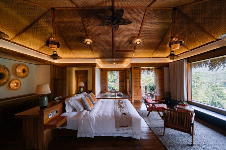 An Chang Retreat & Spa - Peony Mountainview Bungalow