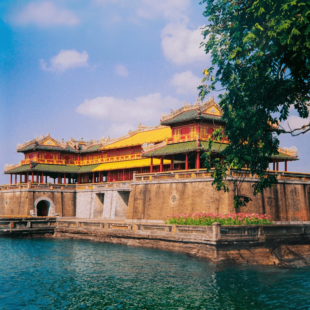 The Perfume River and imperial city of Hue