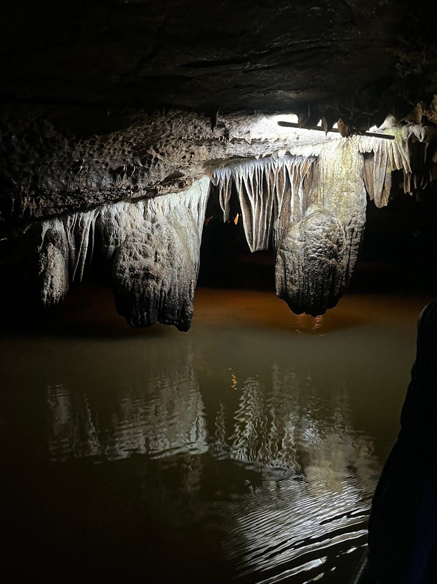 Inside a Trang An river cave Inside a Trang An river cave