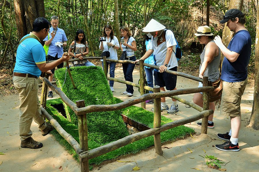 Cu Chi Tunnels underground network
