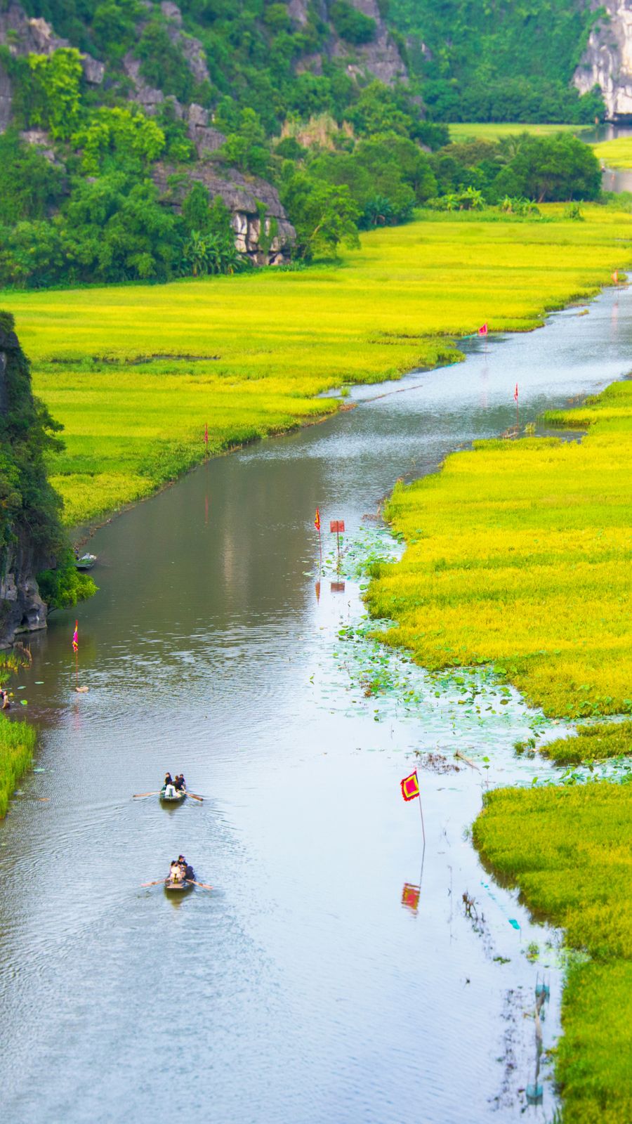 Ninh Binh group tour — scenery and activities