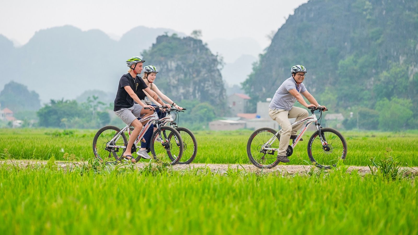 Ninh Binh group tour — scenery and activities