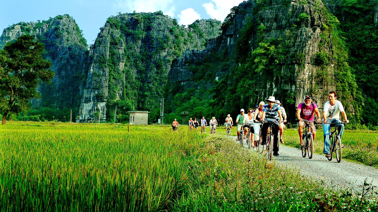 Ninh Binh group tour — scenery and activities