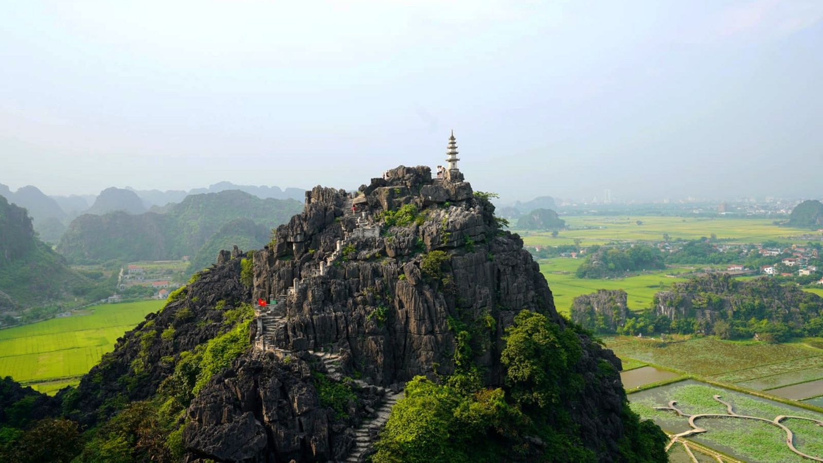 Ninh Binh group tour — scenery and activities