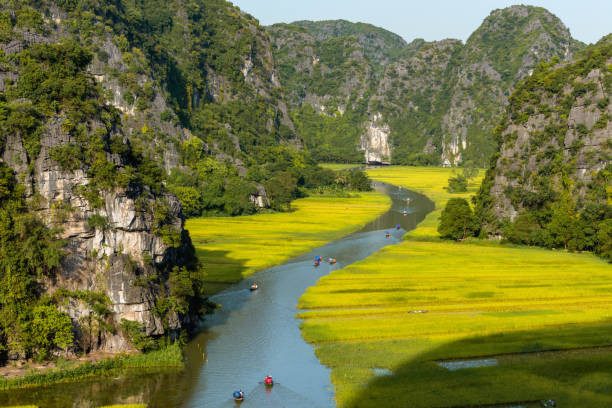 Ninh Binh scenic tour — limestone karsts and waterways